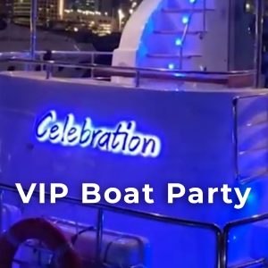 VIP Boat Party 41$  (150 AED)